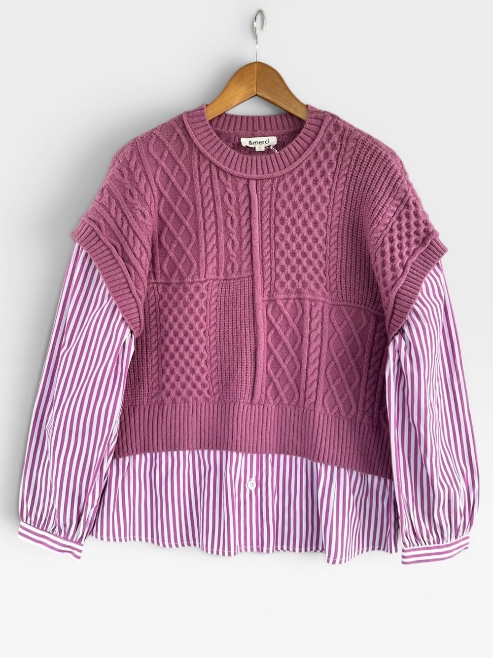 🎉5 for $45🎉 & Merci sweater pullover size S
